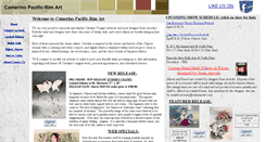 Desktop Screenshot of camerinoart.com